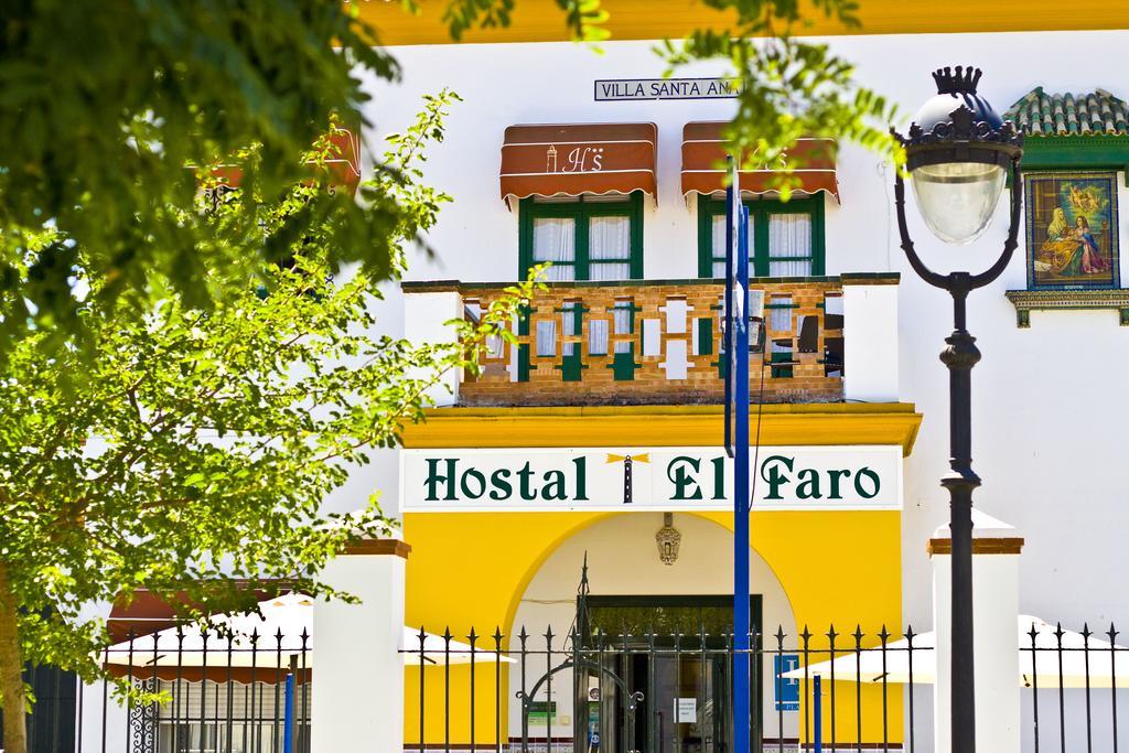 Hostal El Faro Chipiona Bagian luar foto